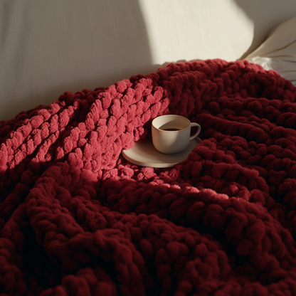 Chenille Knit Blanket